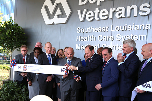 VA Medical Center Ribbon Cutting